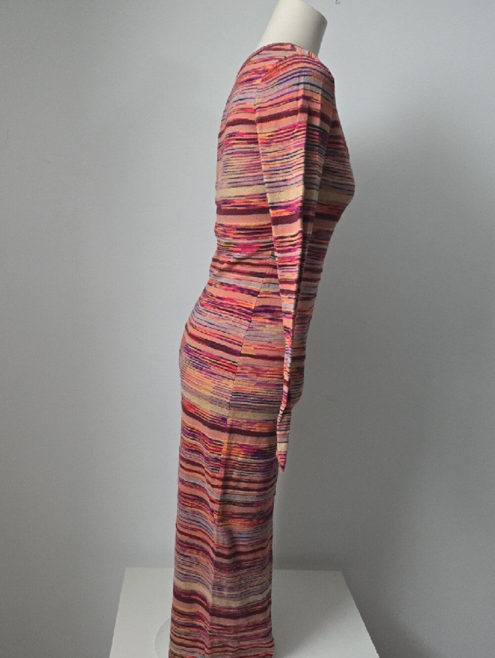 Refashioned Boho Bodycon Maxidress (M) - Picture 4 of 12